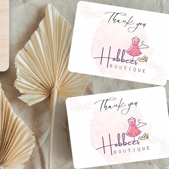 Thank You CARD for Small Business - Picture 3 of 9